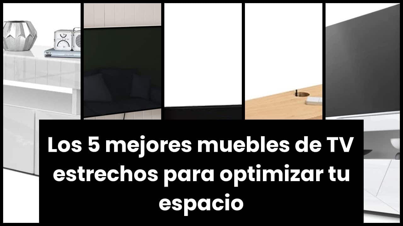 Mueble-para-television-estrecho - Muebles Tv