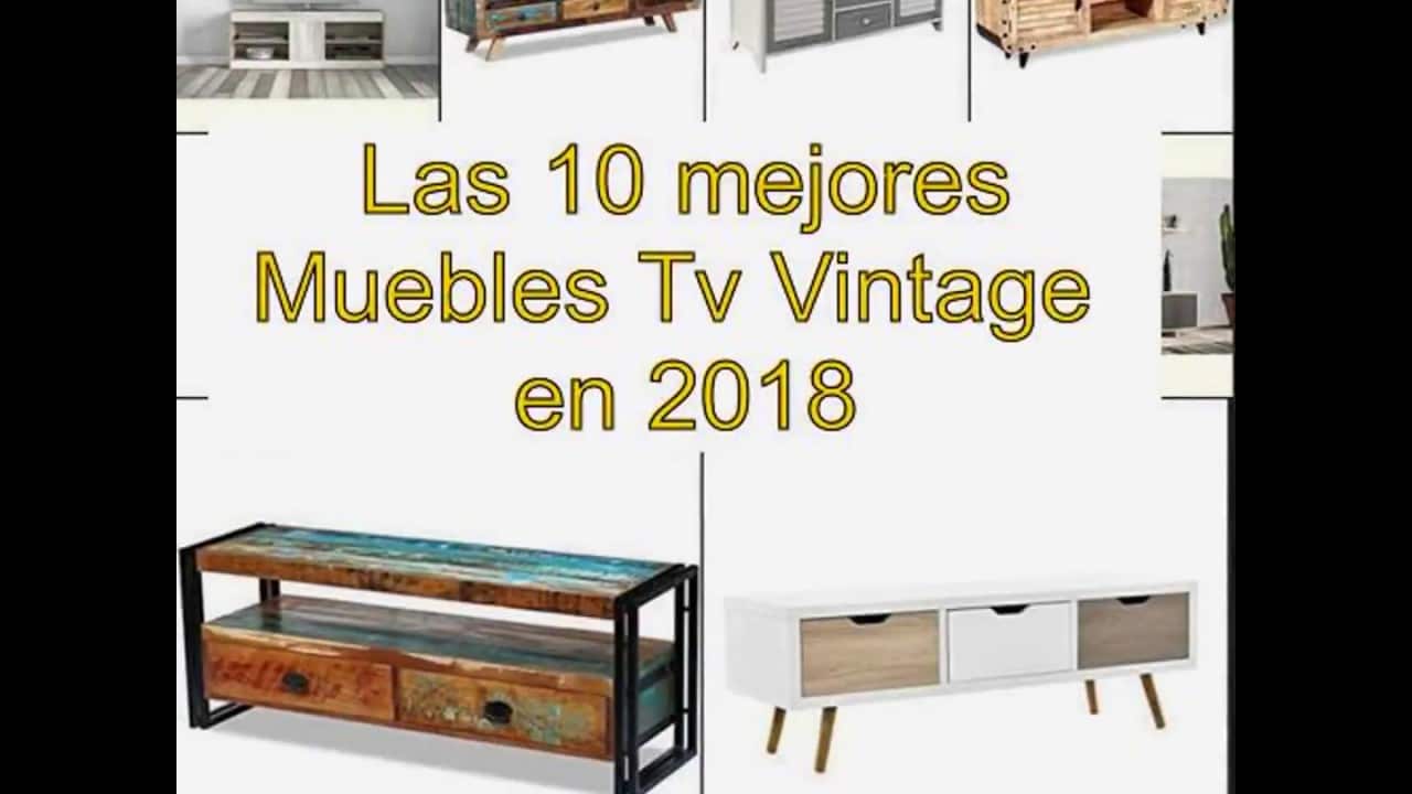 Mueble-para-television-vintage - Muebles Tv