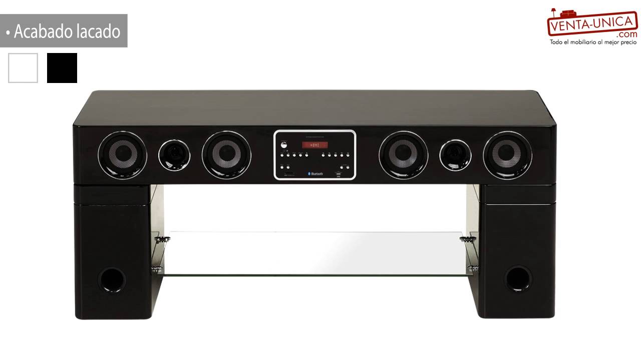 Muebles-de-television-con-sistema-de-sonido-surround-incorporado - Muebles Tv
