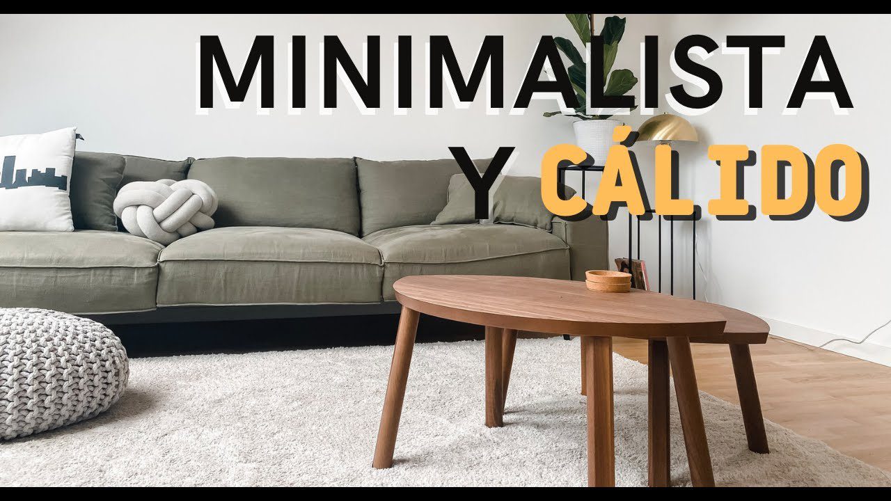 Decoración minimalista para el salón: Menos es más en el diseño de interiores