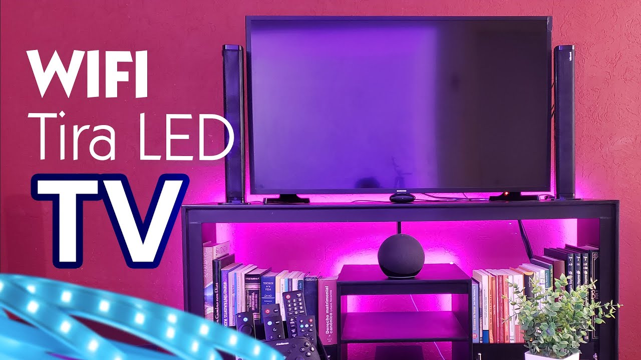 Muebles de TV con luces LED: tecnología y ambiente