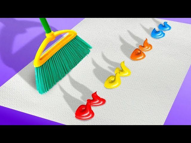 Ideas para decorar tu mueble de TV con arte abstracto