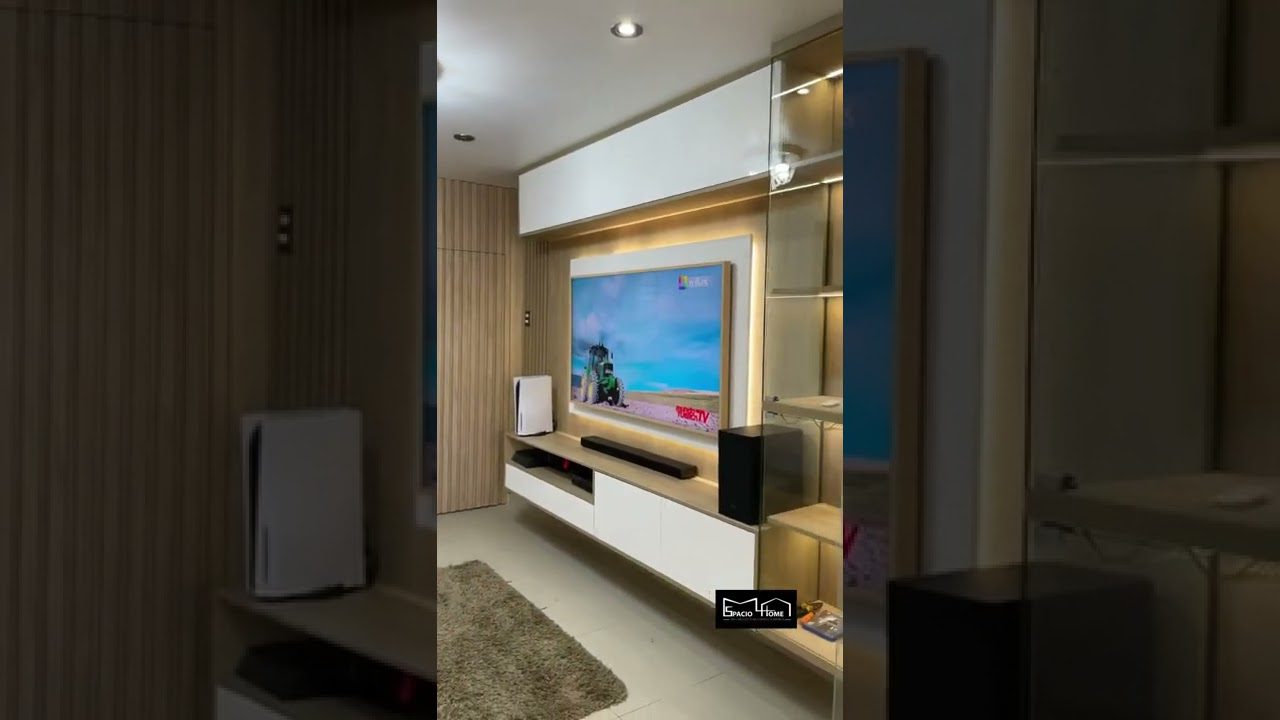 Muebles de TV con puertas correderas de madera: elegancia y funcionalidad