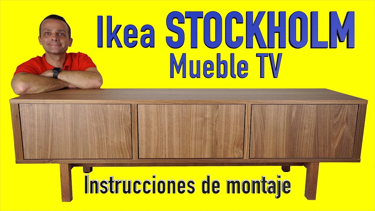 muebles-tv-madera-nogal - Muebles Tv muebles tv madera nogal