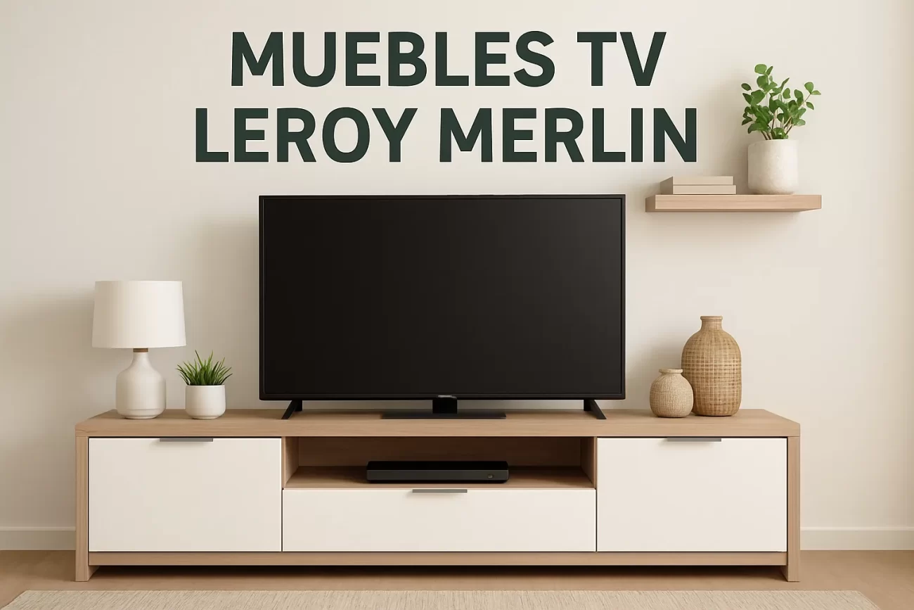 muebles tv leroy merlin