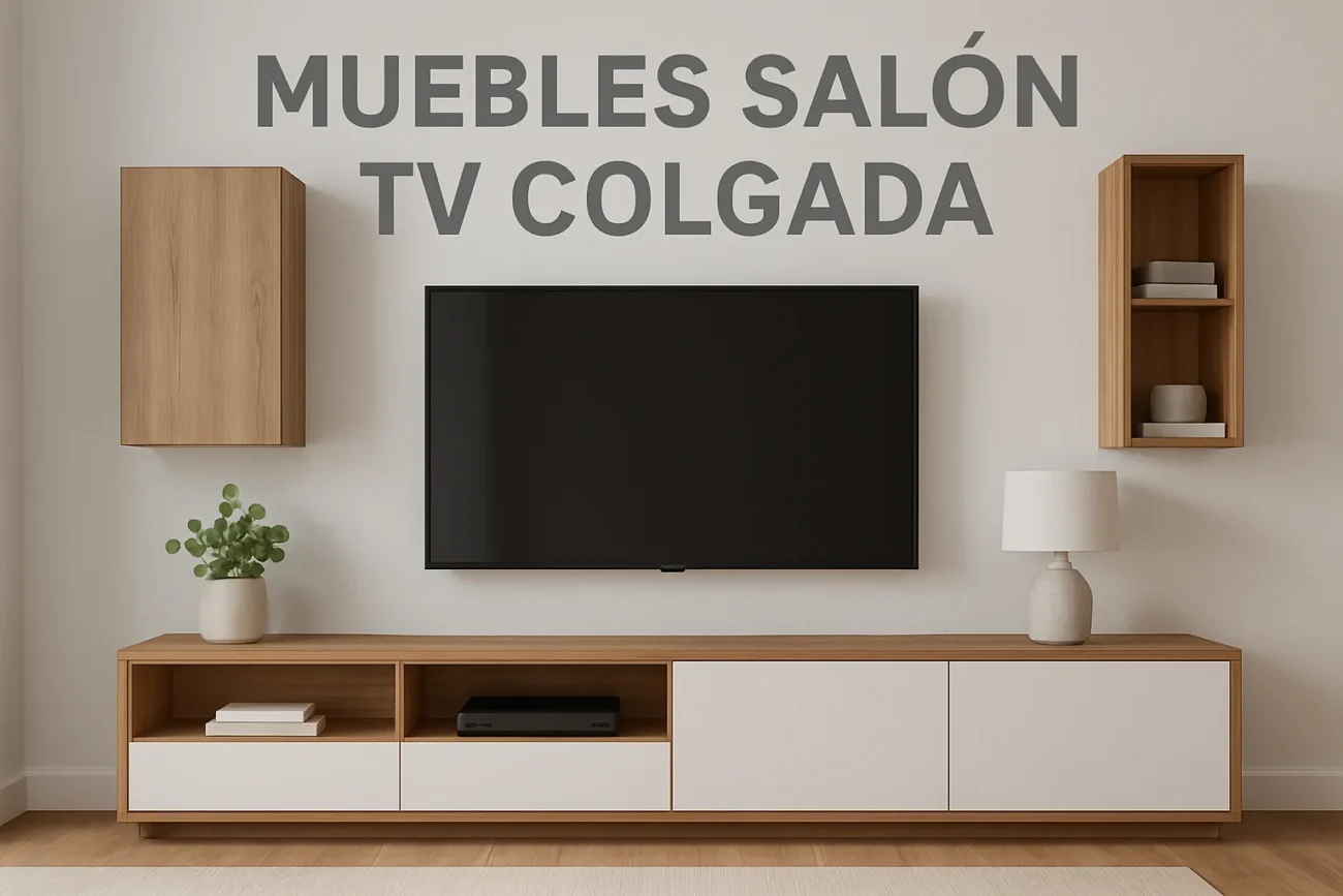 muebles-salon-tv-colgada - Muebles Tv muebles salon tv colgada