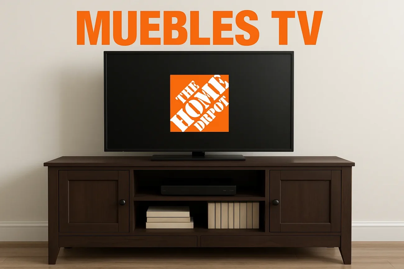 muebles tv home depot