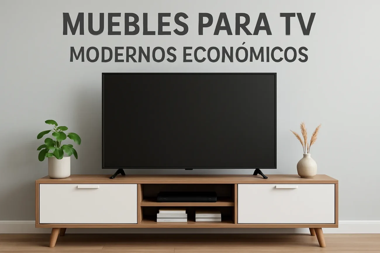muebles para tv modernos economicos