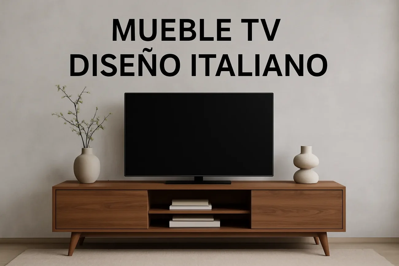 mueble tv diseño italiano