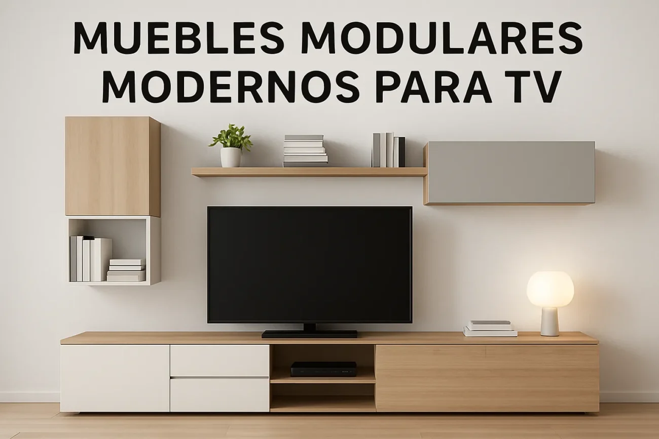 muebles modulares modernos para tv
