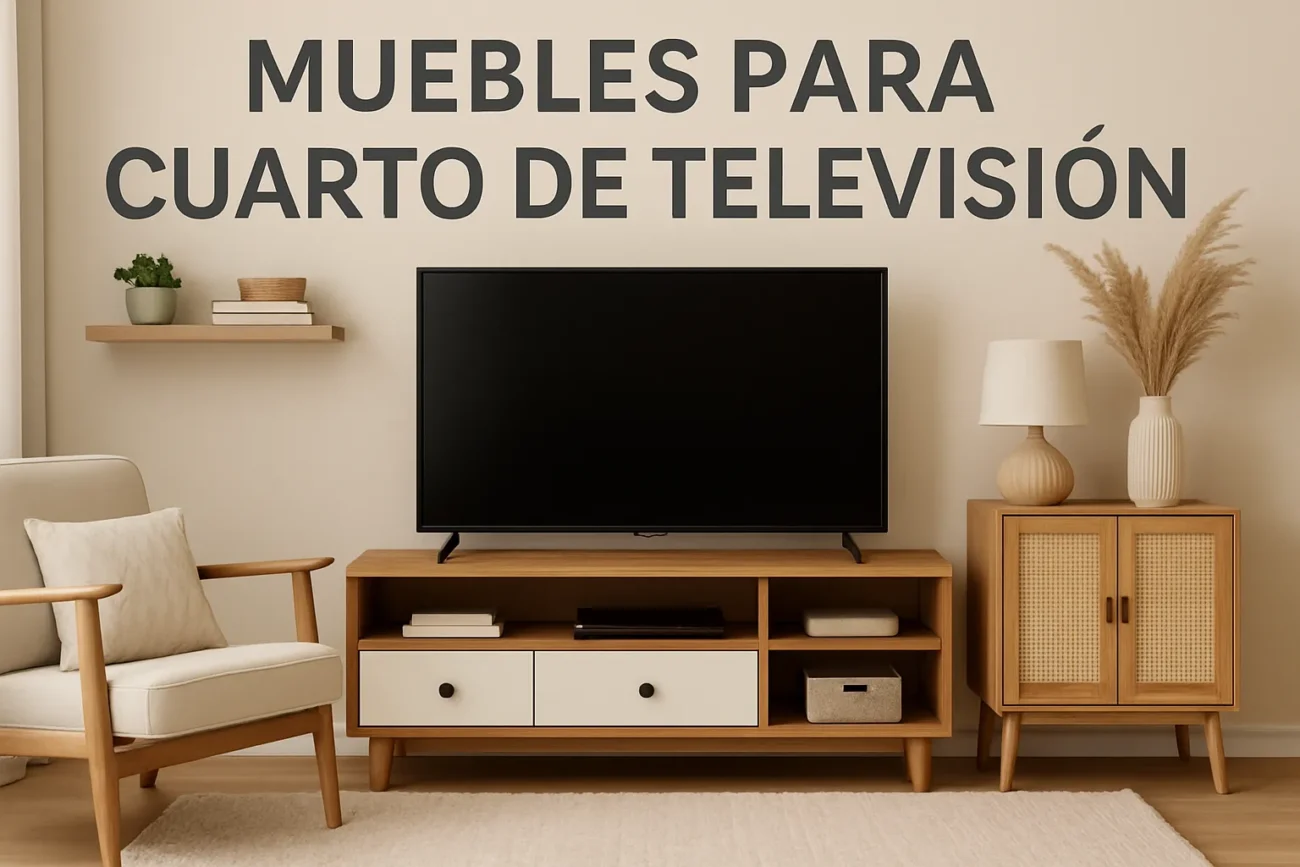 muebles para cuarto de television