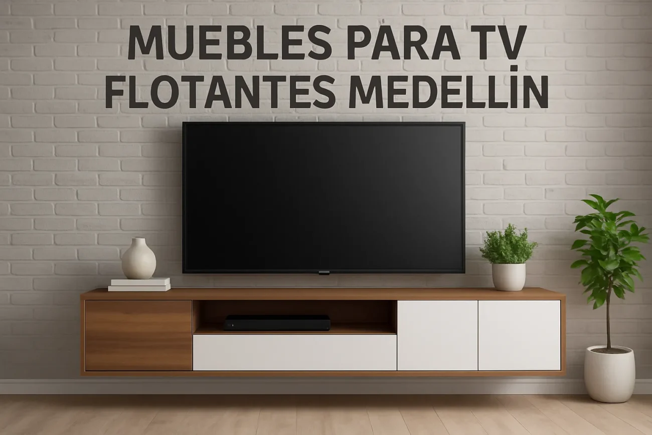muebles para tv flotantes medellin