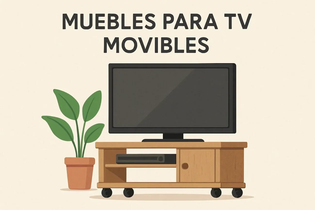 muebles para tv movibles