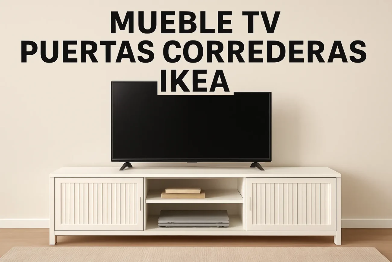mueble-tv-puertas-correderas-ikea - Muebles Tv mueble tv puertas correderas ikea