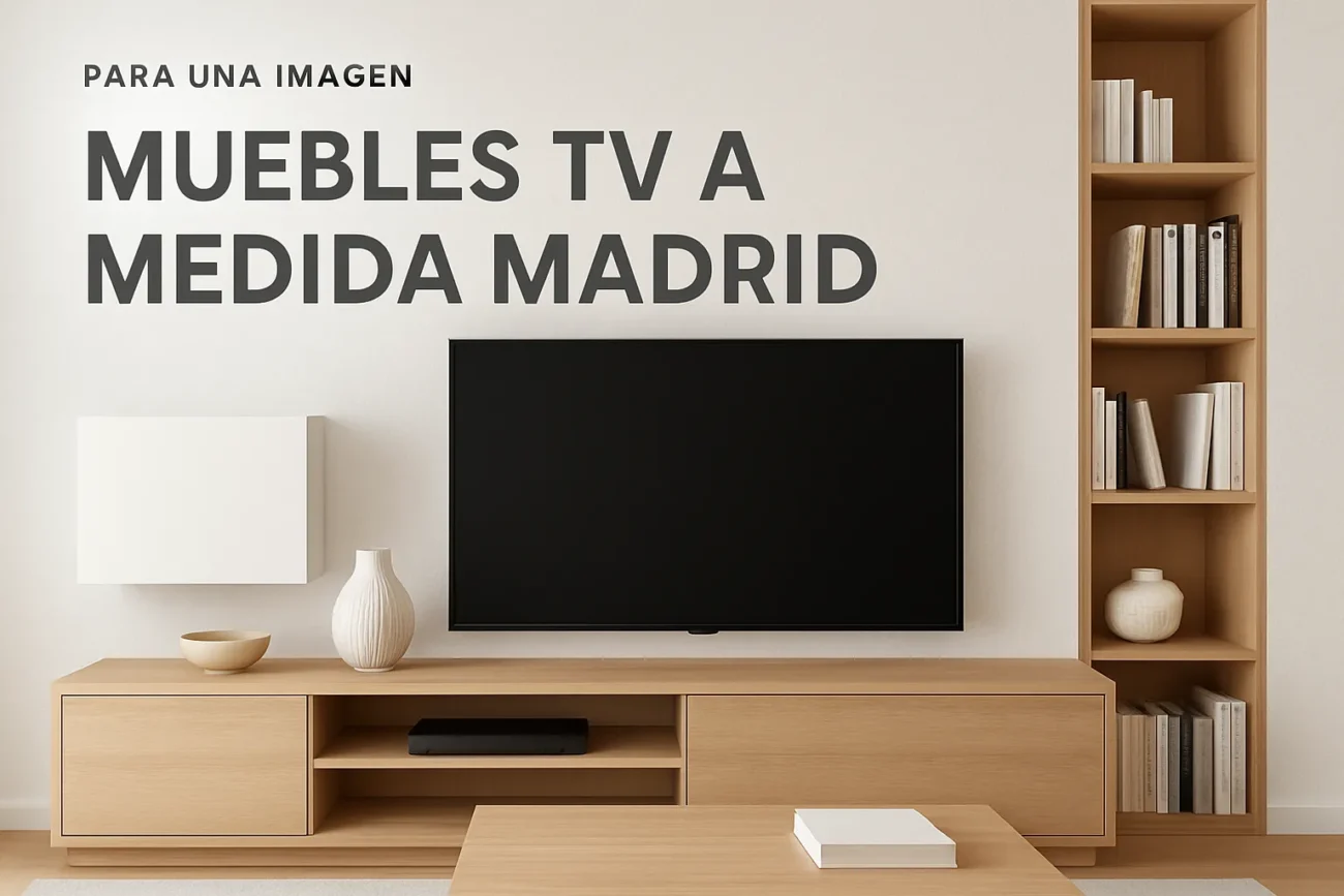 muebles tv a medida madrid