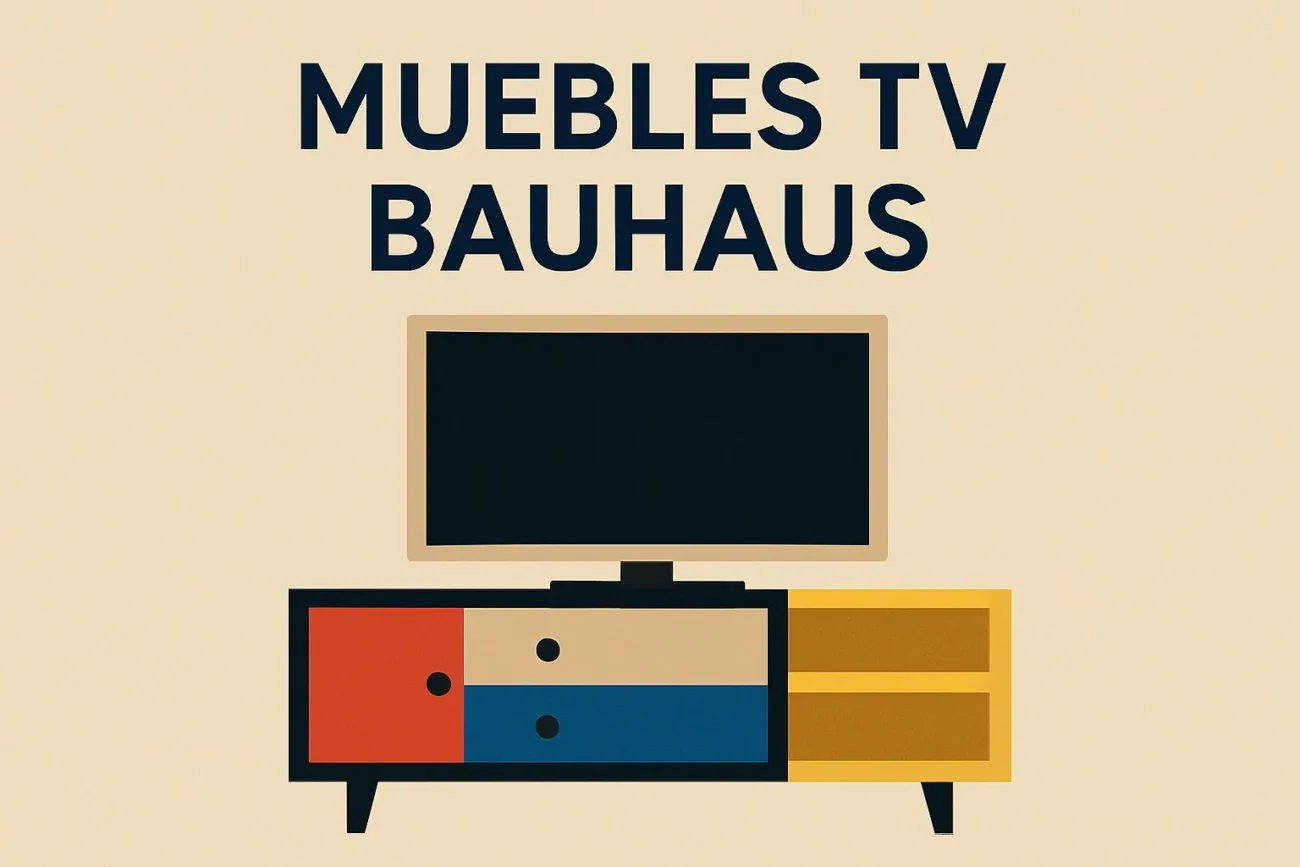 muebles tv bauhaus