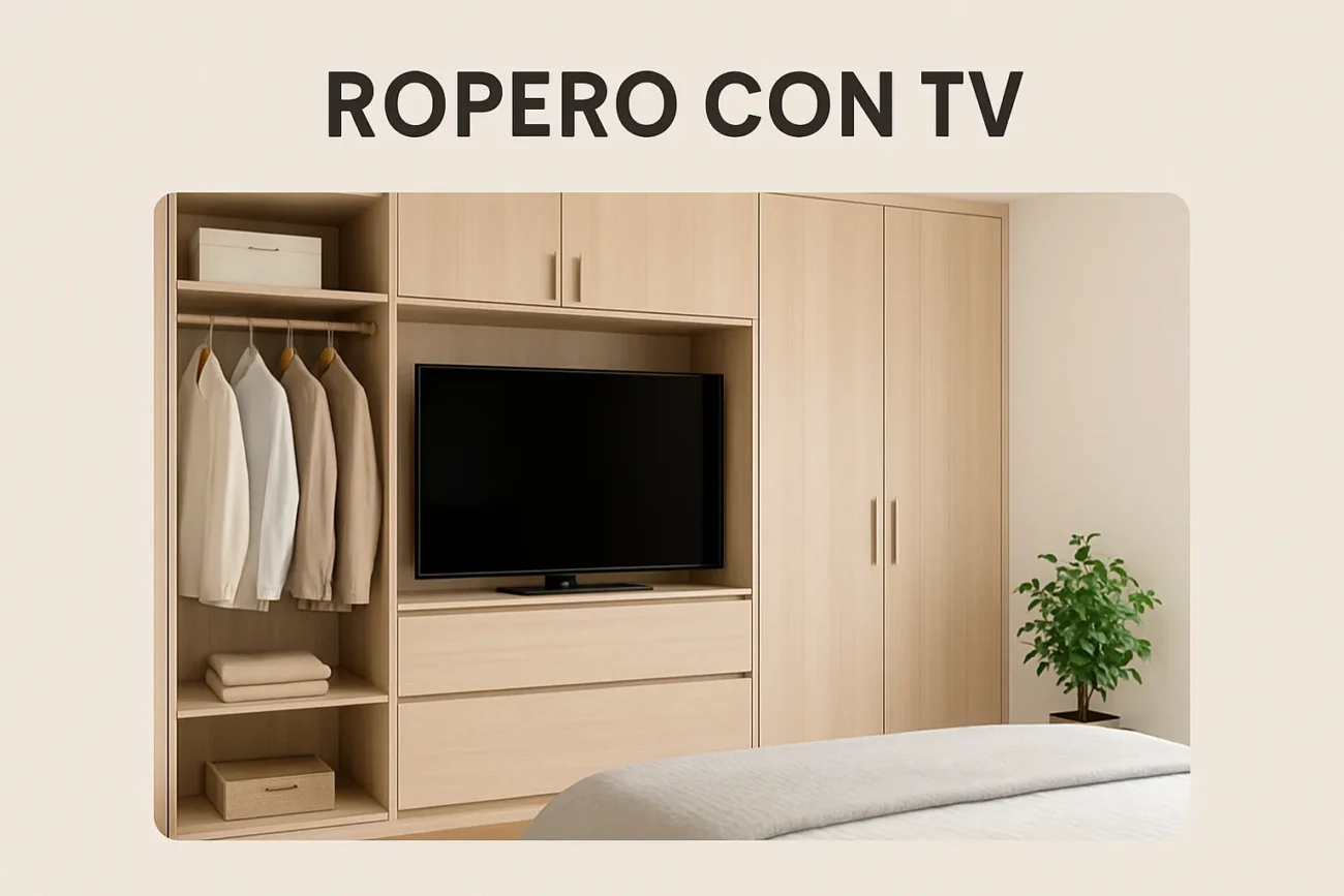 ropero-con-tv - Muebles Tv ropero con tv