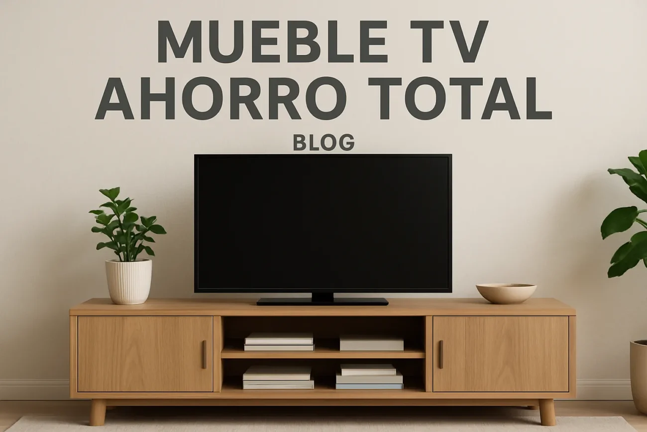 mueble tv ahorro total