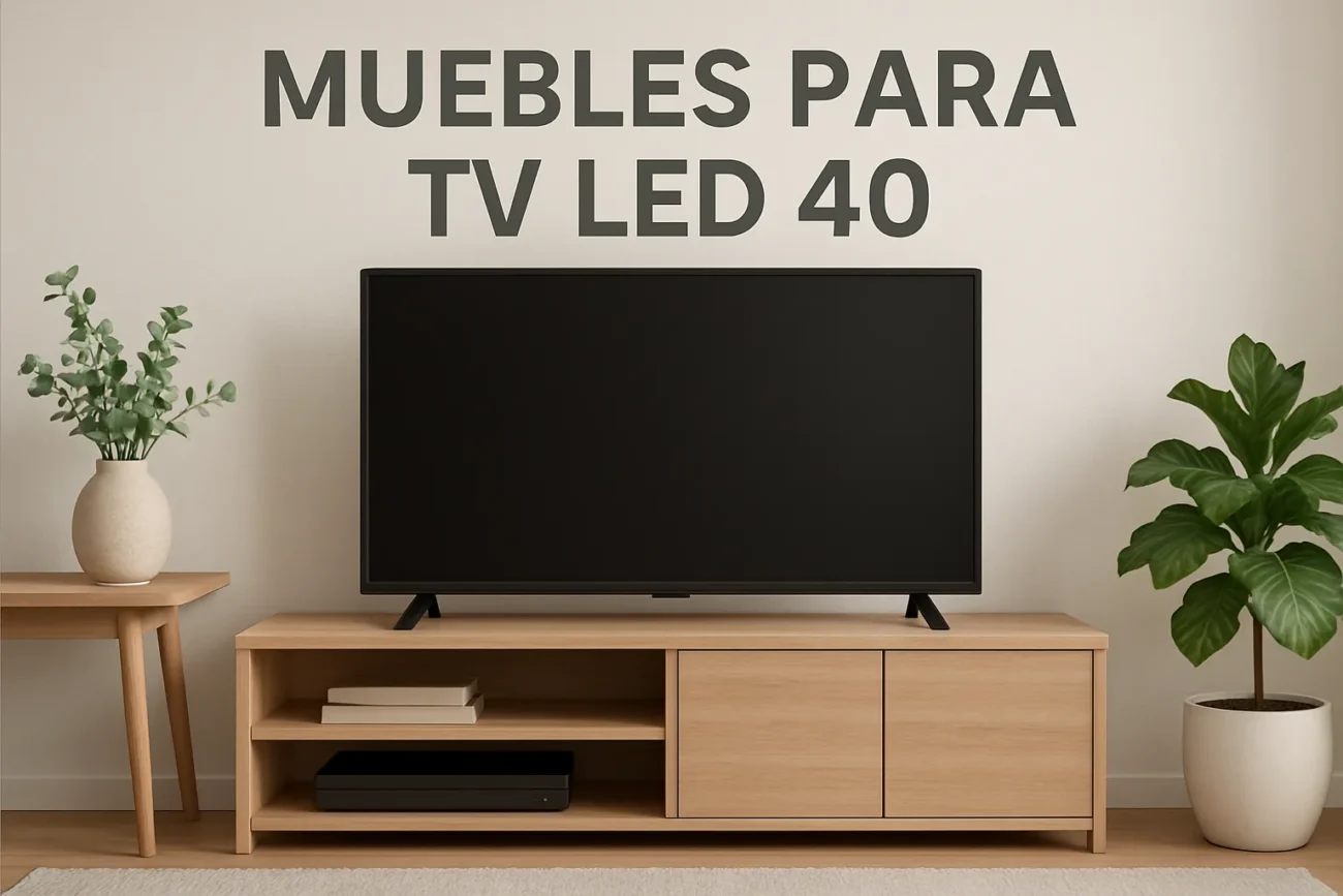 muebles para tv led 40