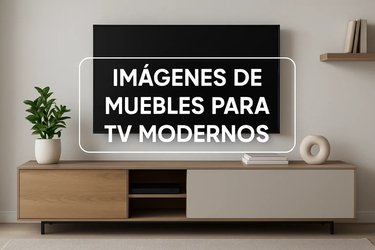 imagenes de muebles para tv modernos
