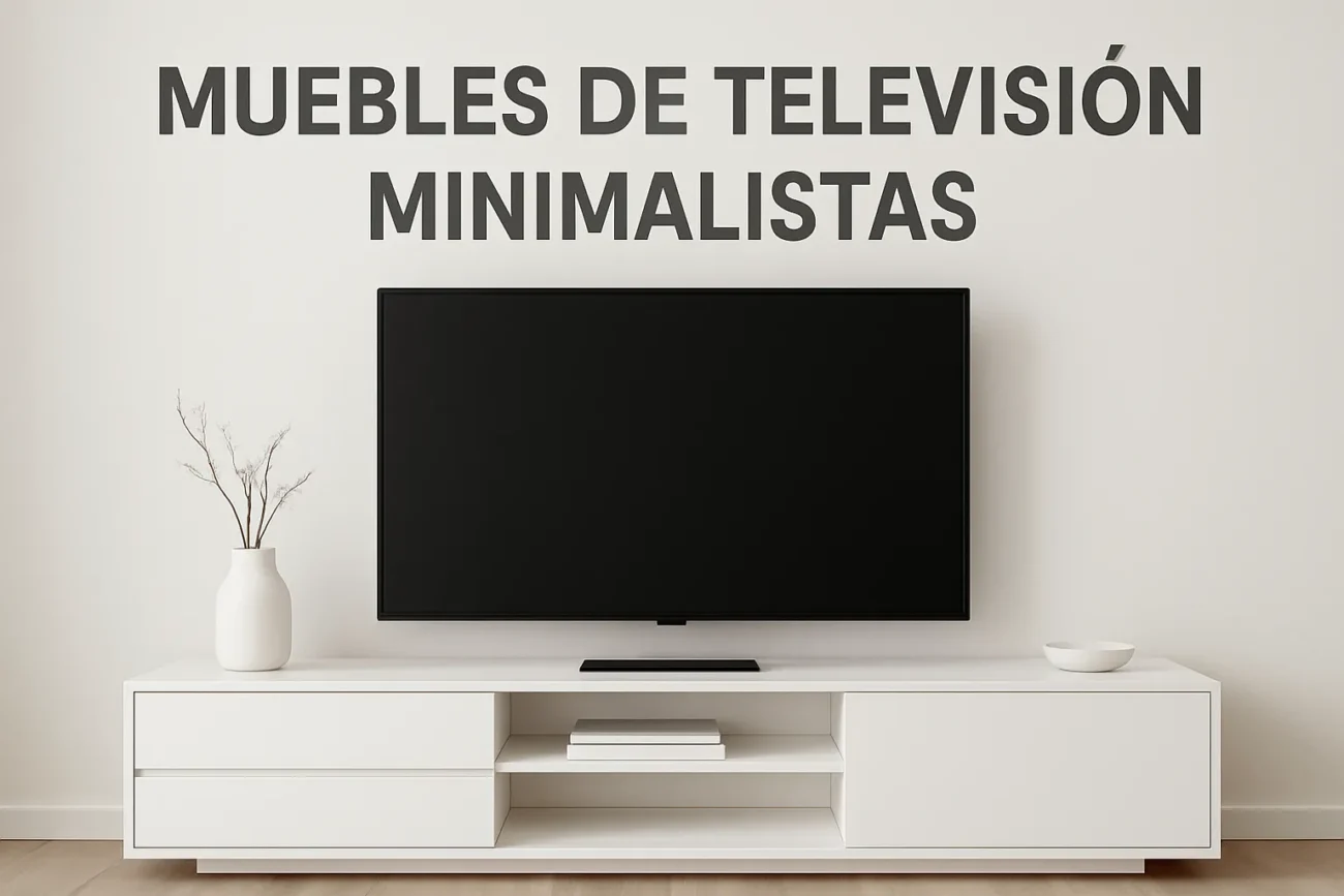 muebles de television minimalistas