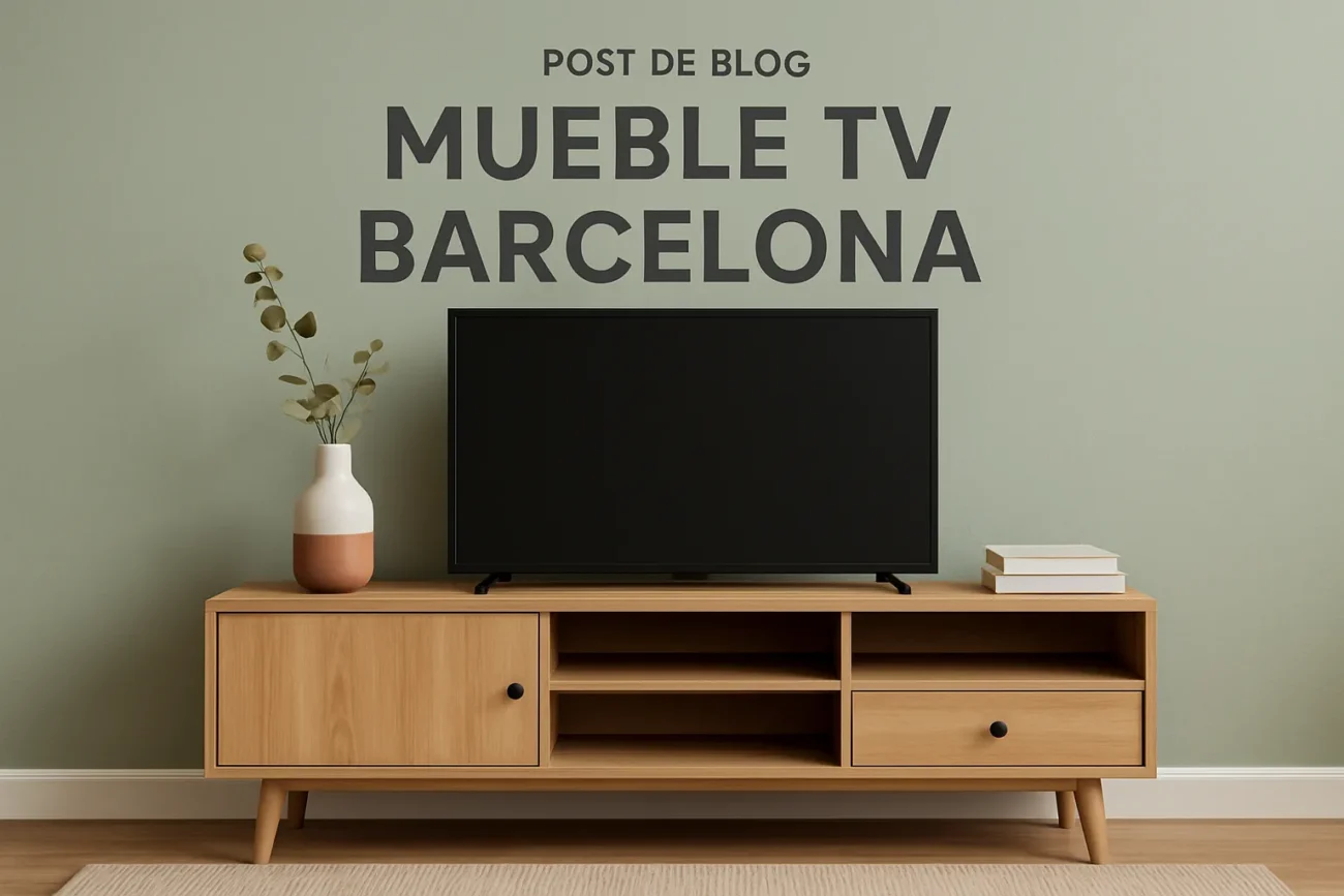 mueble tv barcelona