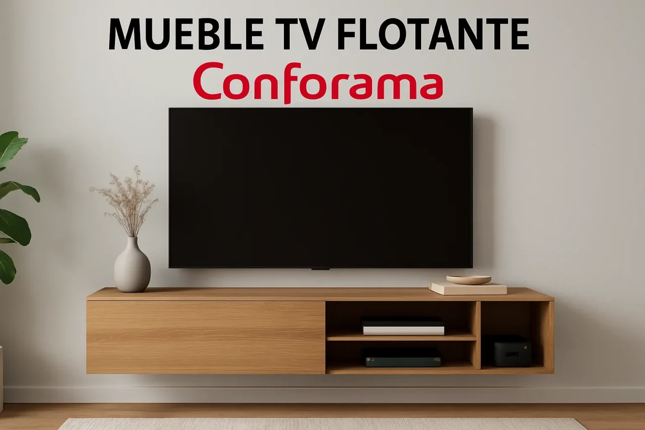 mueble-tv-flotante-conforama - Muebles Tv mueble tv flotante conforama