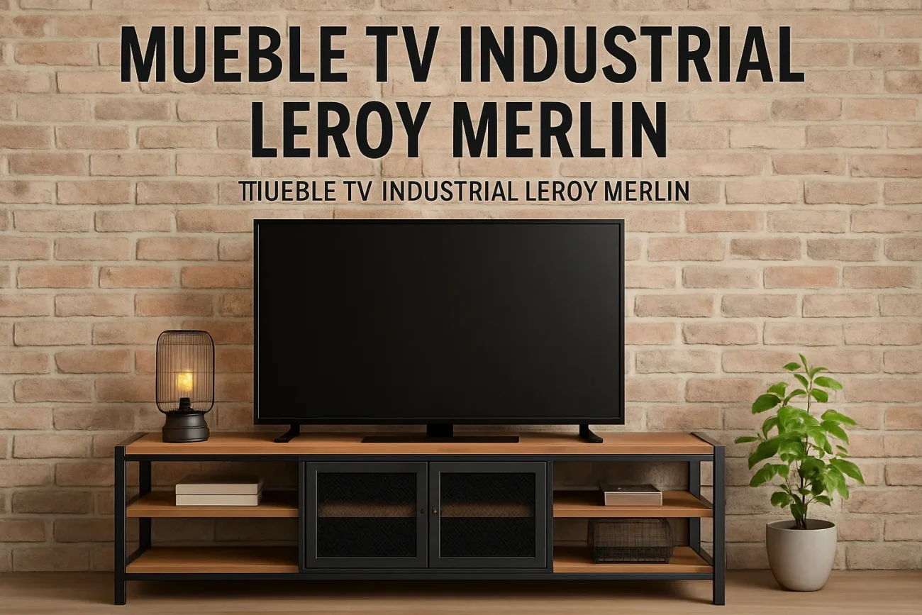 mueble-tv-industrial-leroy-merlin - Muebles Tv mueble tv industrial leroy merlin