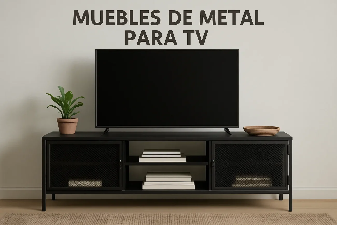 muebles-de-metal-para-tv - Muebles Tv muebles de metal para tv