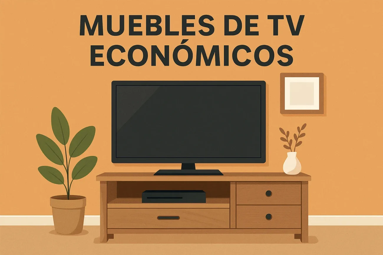 muebles de tv economicos