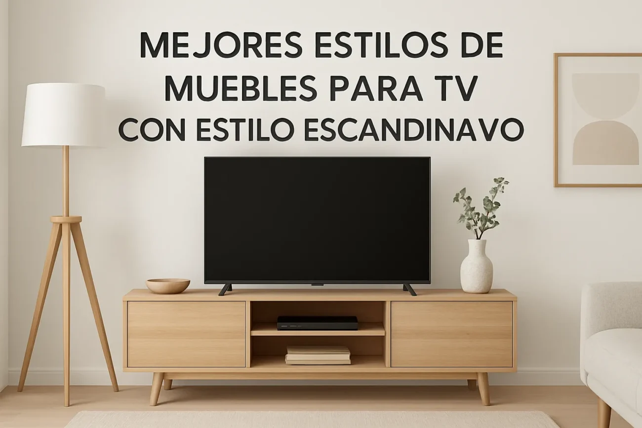 mejores-estilos-de-Muebles-para-TV-con-estilo-escandinavo - Muebles Tv mejores estilos de Muebles para TV con estilo escandinavo