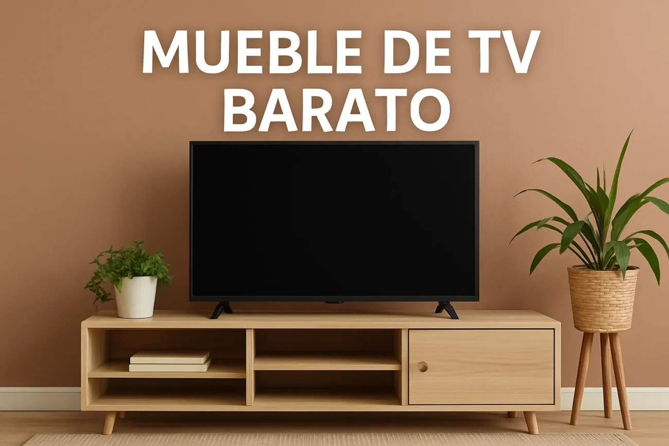 mueble de tv barato