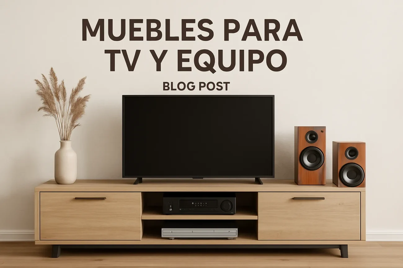 muebles para tv y equipo