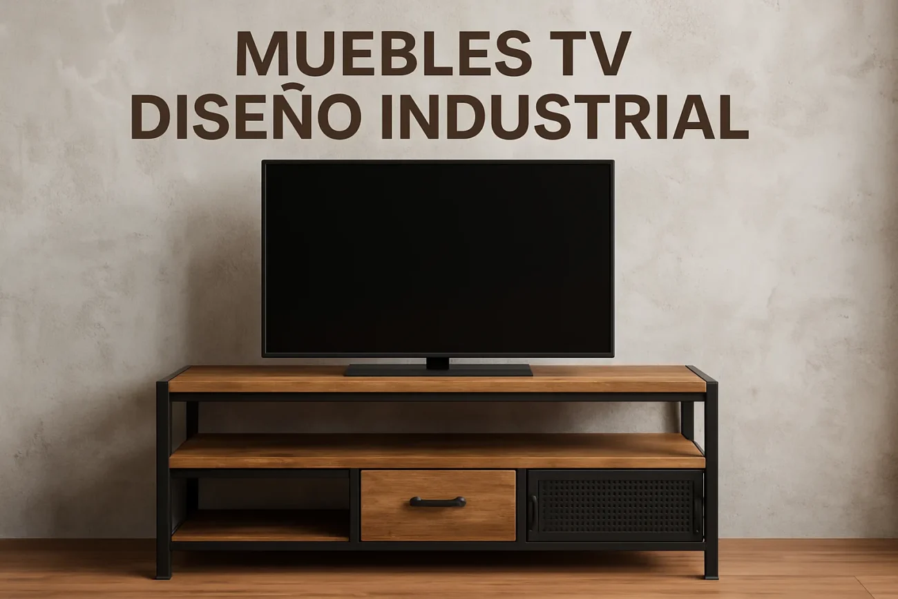 muebles tv diseño industrial