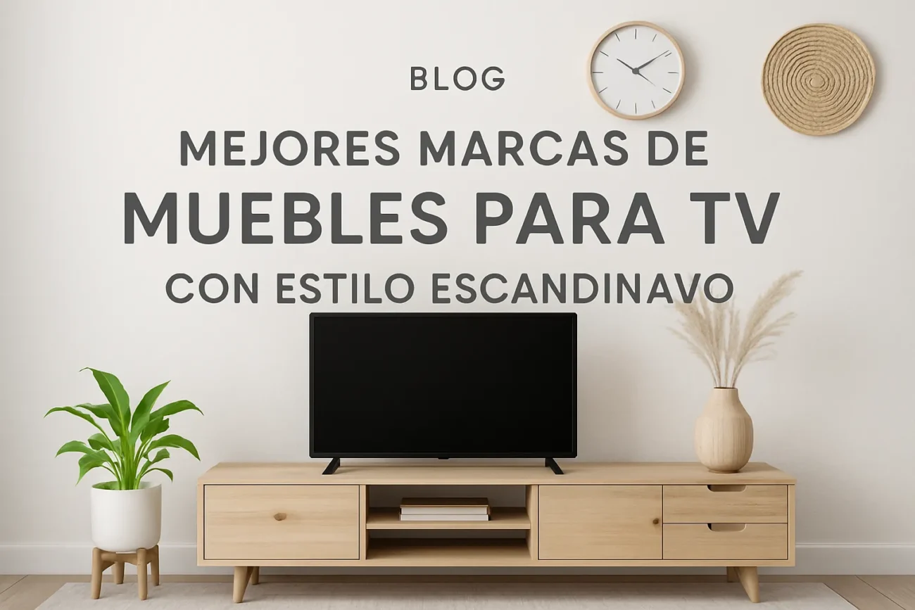 mejores-marcas-de-Muebles-para-TV-con-estilo-escandinavo - Muebles Tv mejores marcas de Muebles para TV con estilo escandinavo