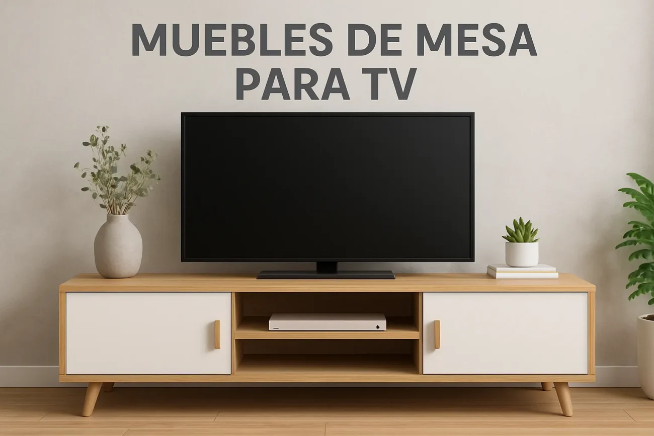 muebles de mesa para tv