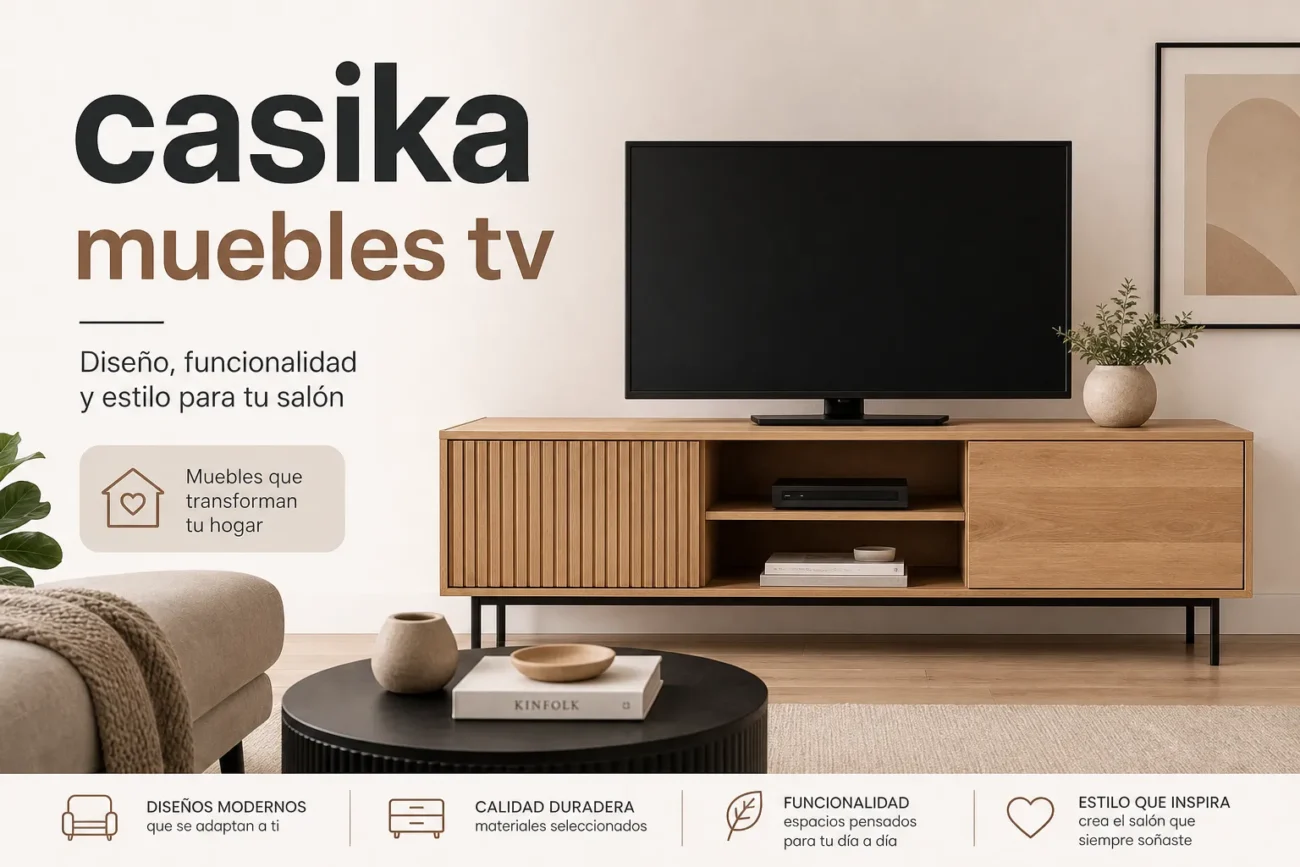 casika muebles tv