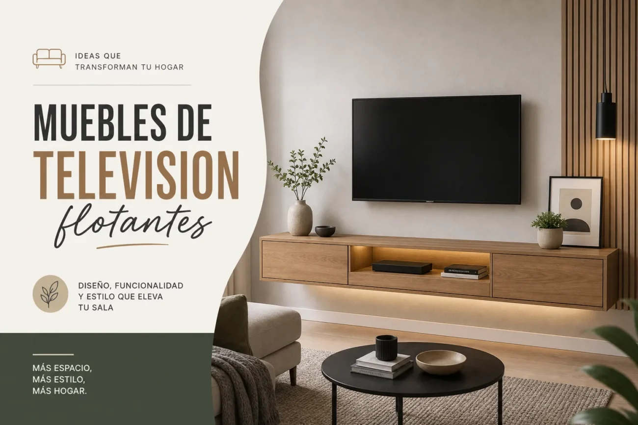 muebles de television flotantes
