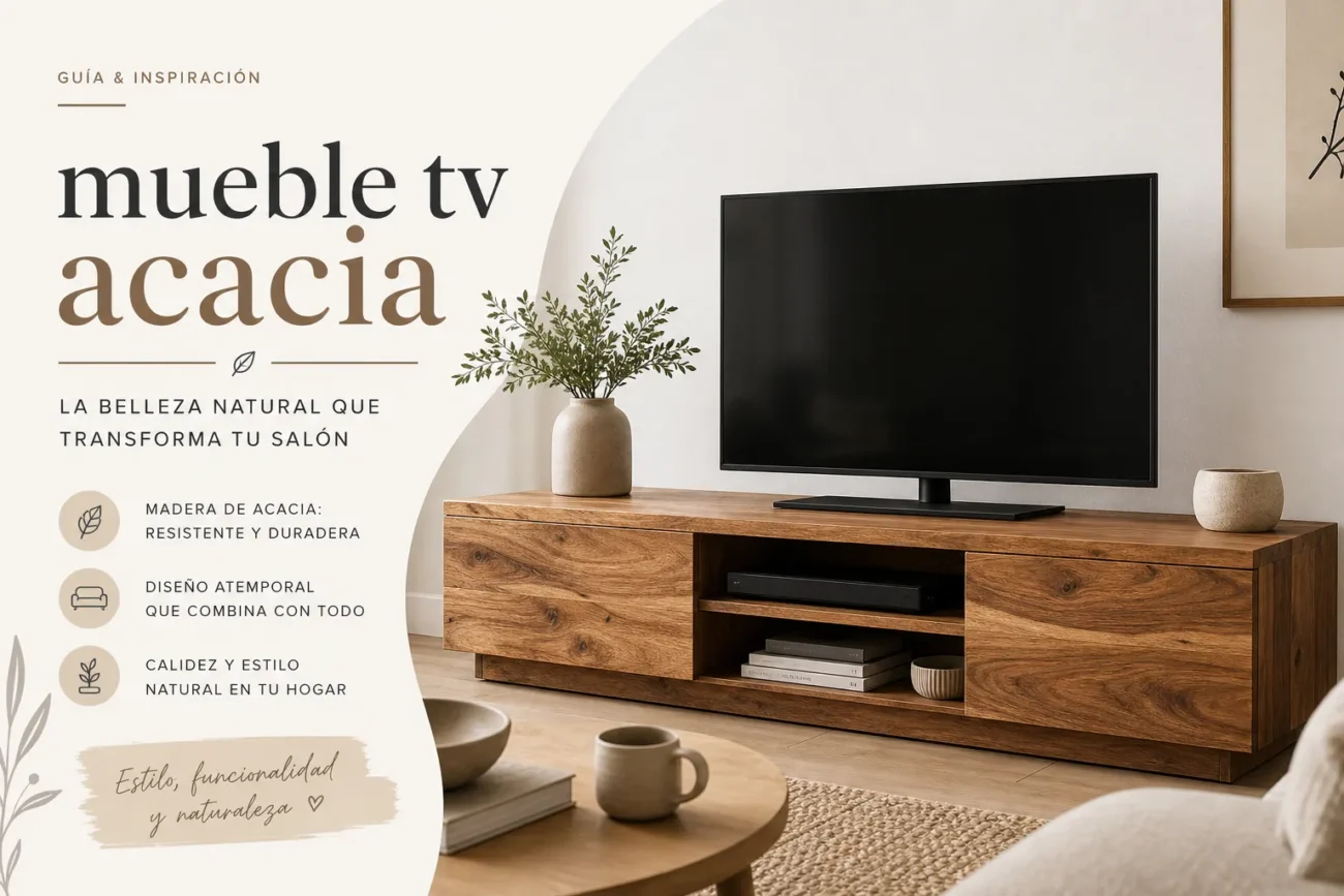 mueble-tv-acacia - Muebles Tv mueble tv acacia