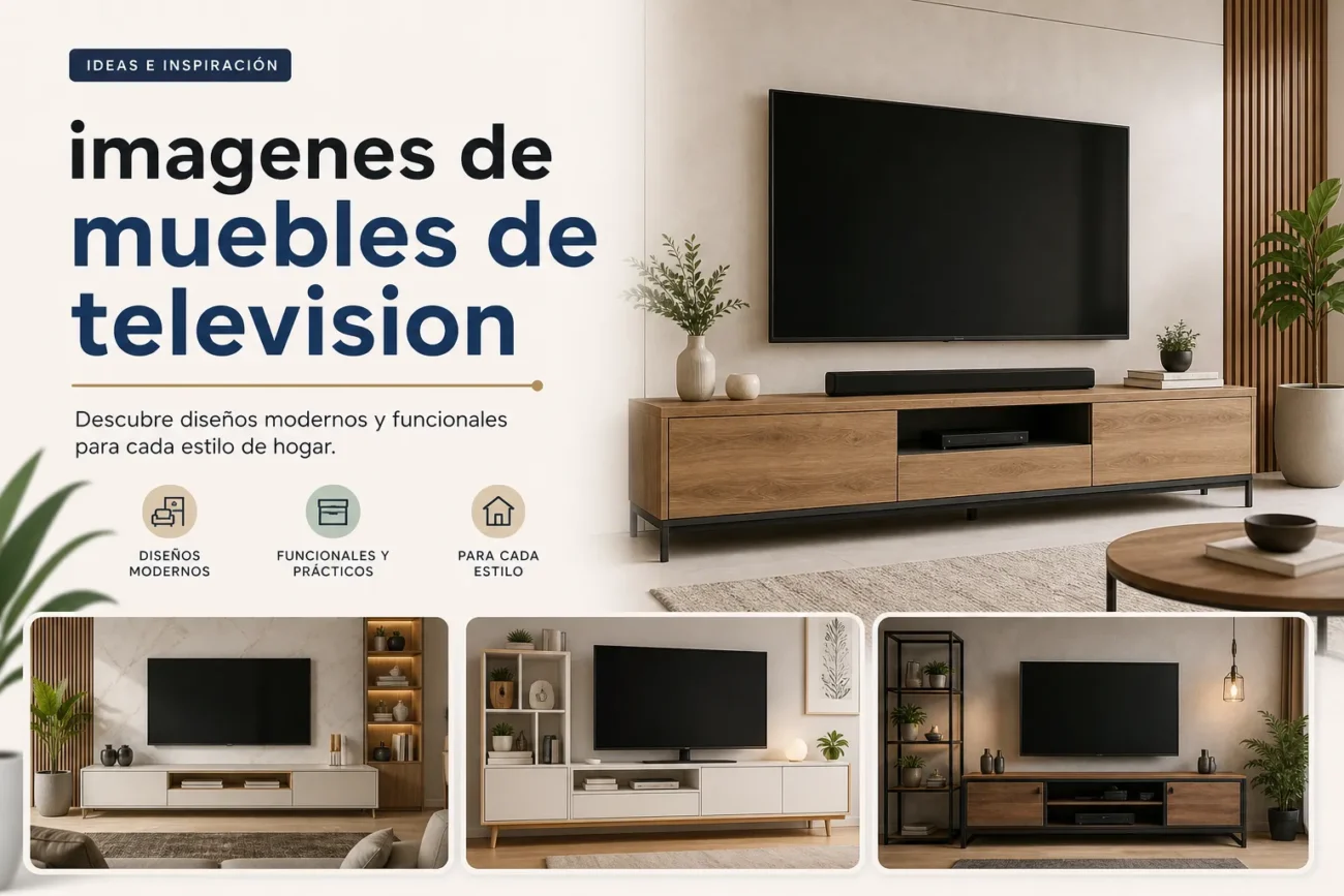 imagenes de muebles de television