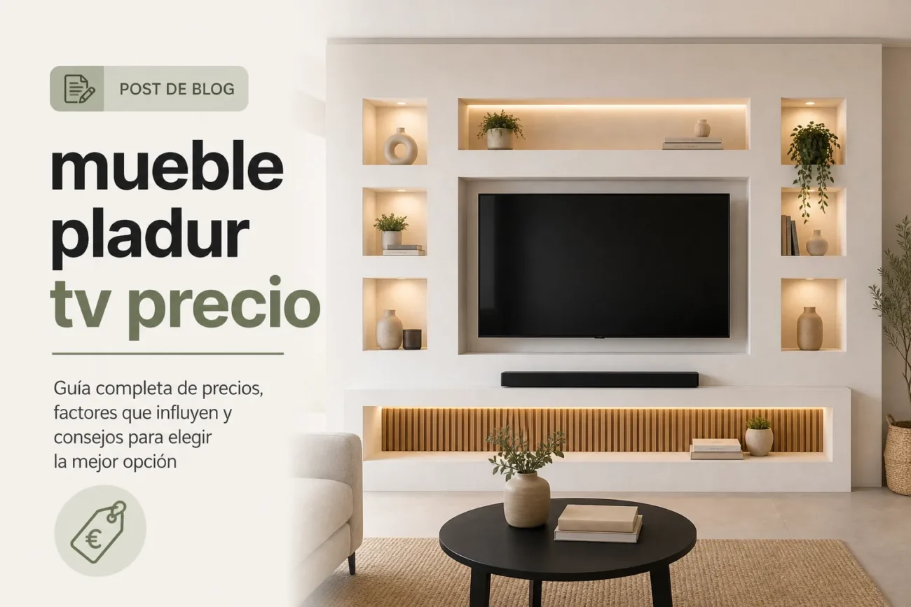 mueble-pladur-tv-precio - Muebles Tv mueble pladur tv precio