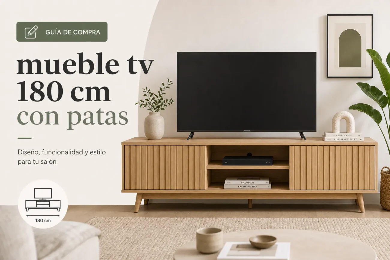 mueble-tv-180-cm-con-patas - Muebles Tv mueble tv 180 cm con patas