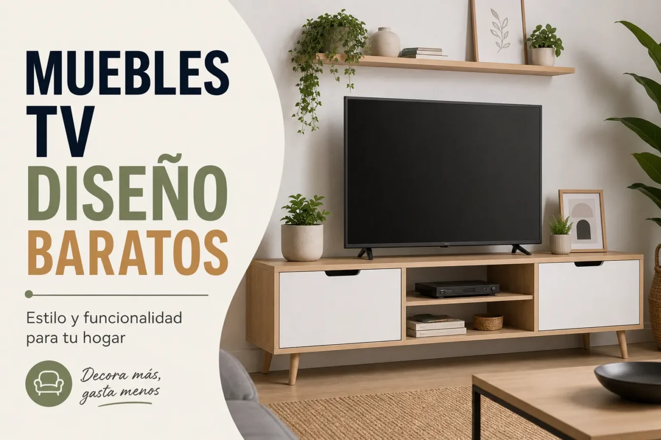 muebles tv diseño baratos